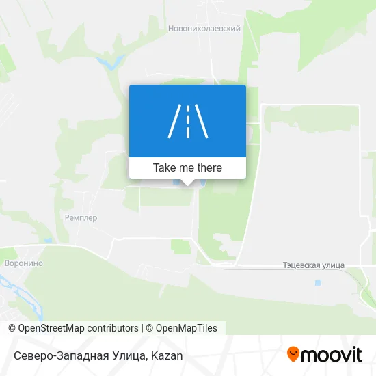 Северо-Западная Улица map