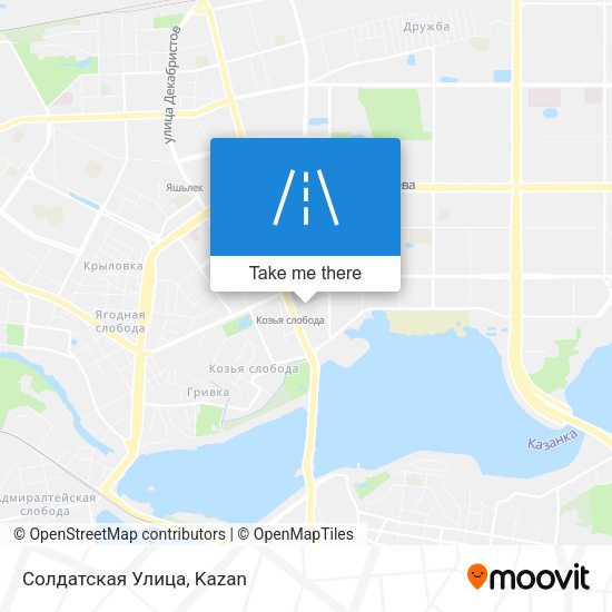 Солдатская Улица map