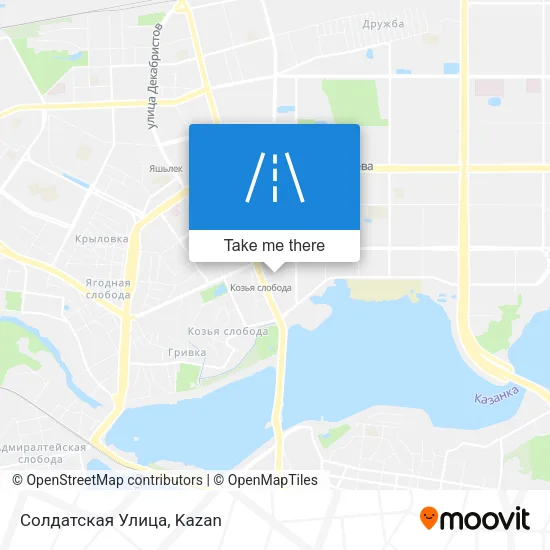 Солдатская Улица map