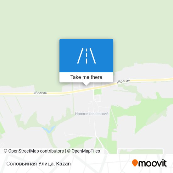 Соловьиная Улица map