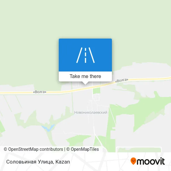 Соловьиная Улица map
