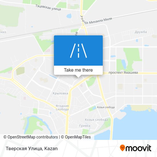 Тверская Улица map