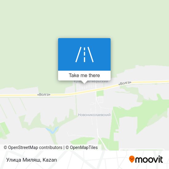 Улица Миляш map