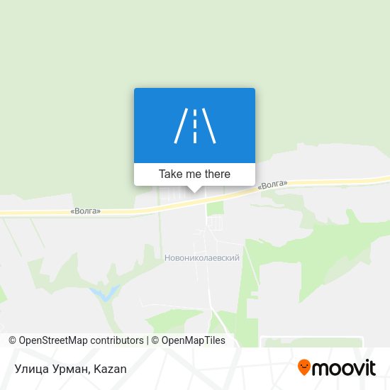 Улица Урман map