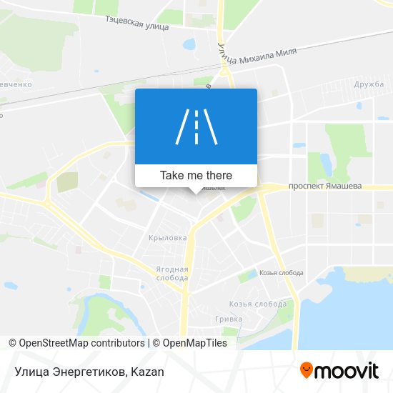 Улица Энергетиков map