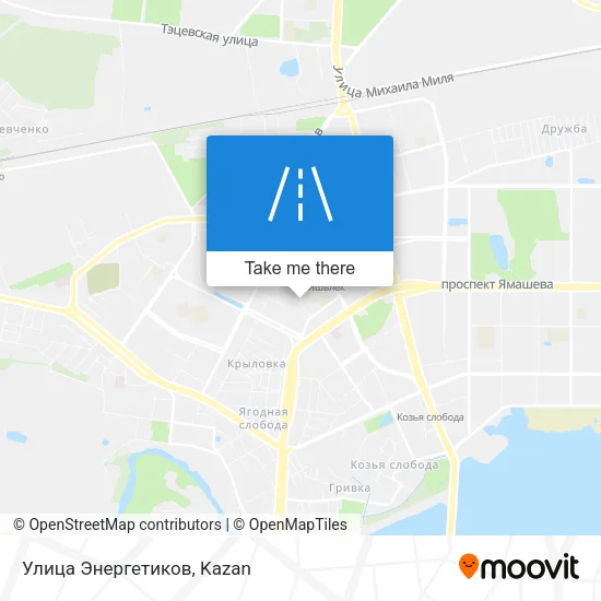 Улица Энергетиков map