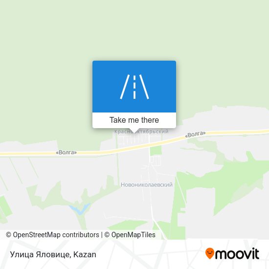 Улица Яловице map