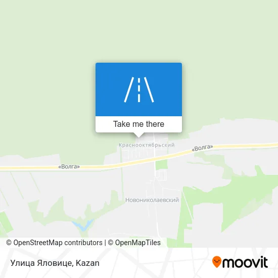 Улица Яловице map
