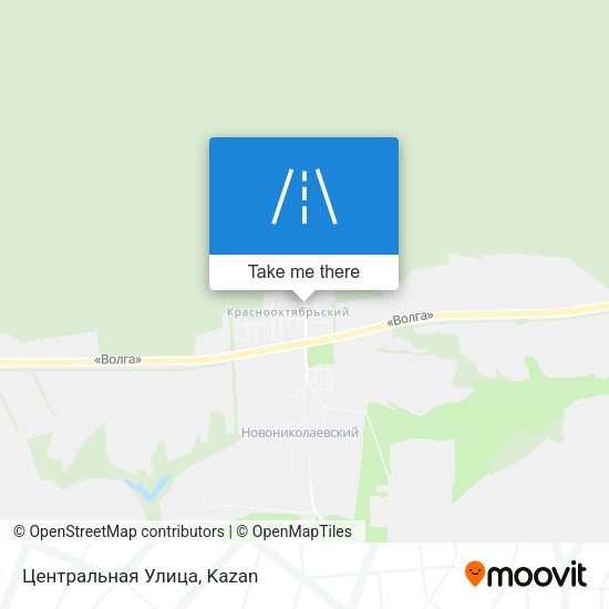 Центральная Улица map