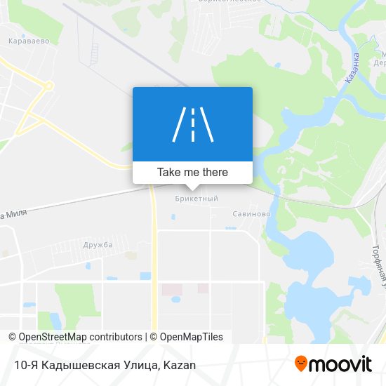 10-Я Кадышевская Улица map