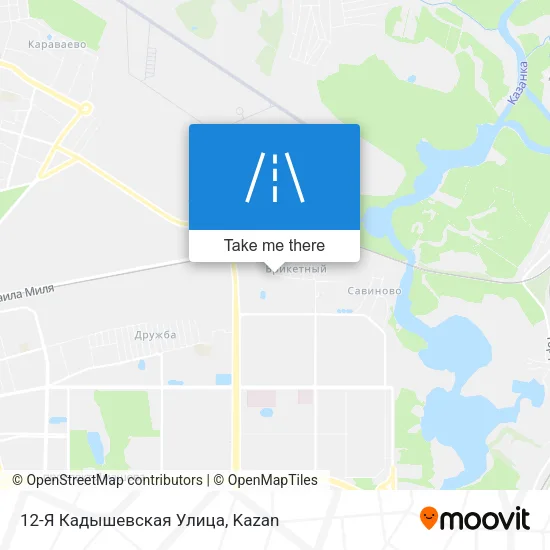 12-Я Кадышевская Улица map