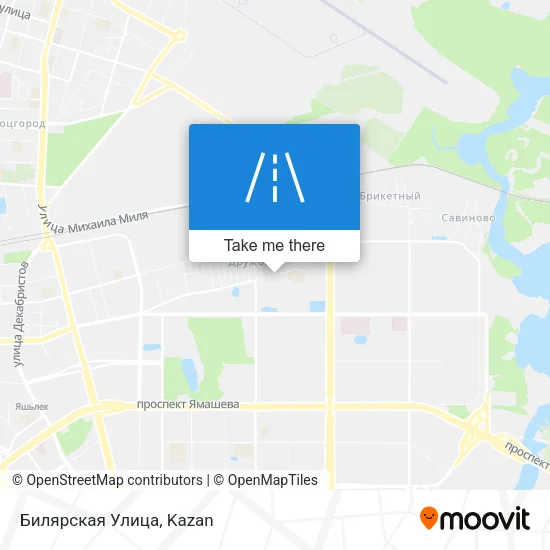 Билярская Улица map