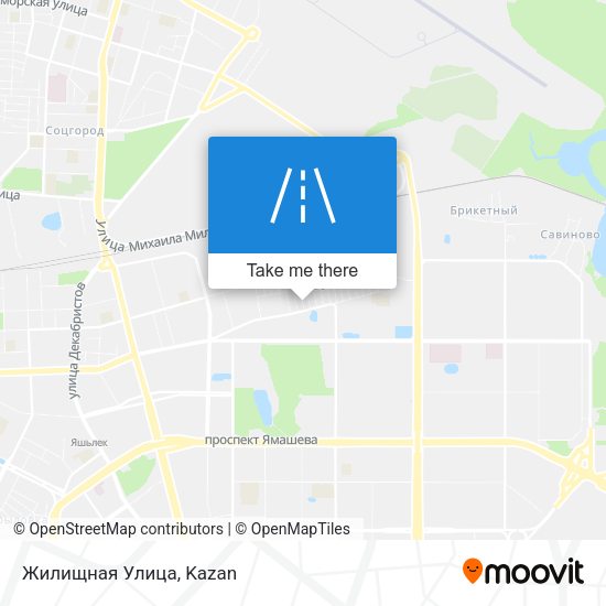 Жилищная Улица map
