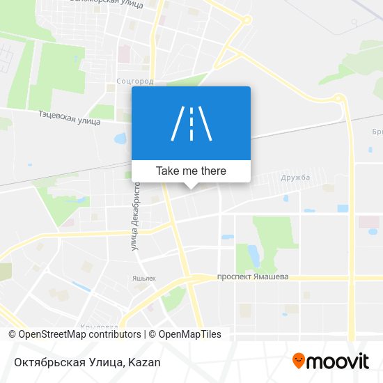 Октябрьская Улица map