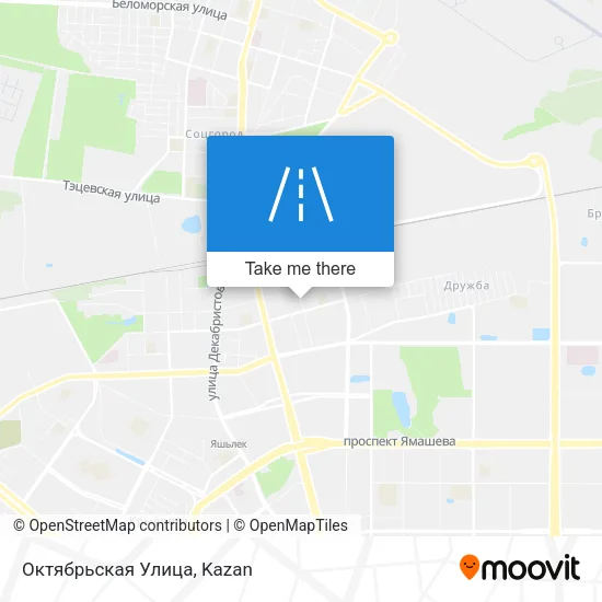 Октябрьская Улица map