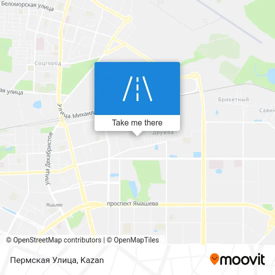 Пермская Улица map
