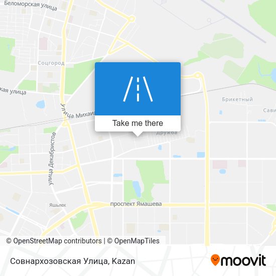 Совнархозовская Улица map