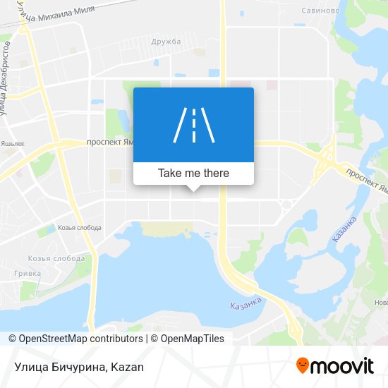 Улица Бичурина map
