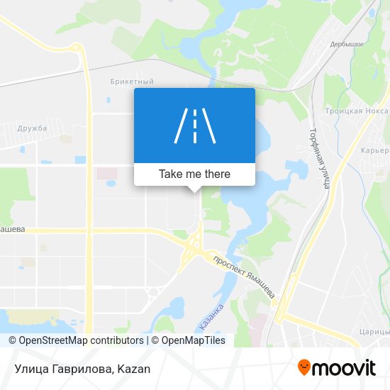Улица Гаврилова map