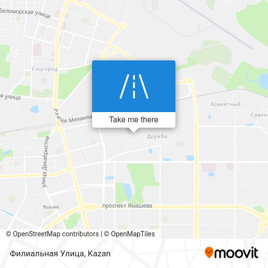 Филиальная Улица map