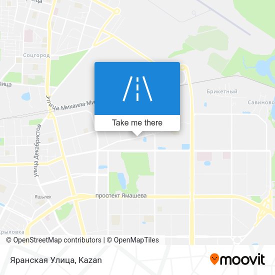 Яранская Улица map