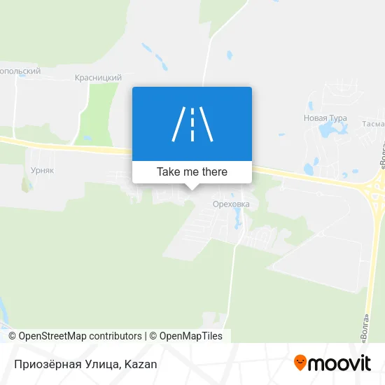 Приозёрная Улица map