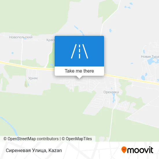 Сиреневая Улица map