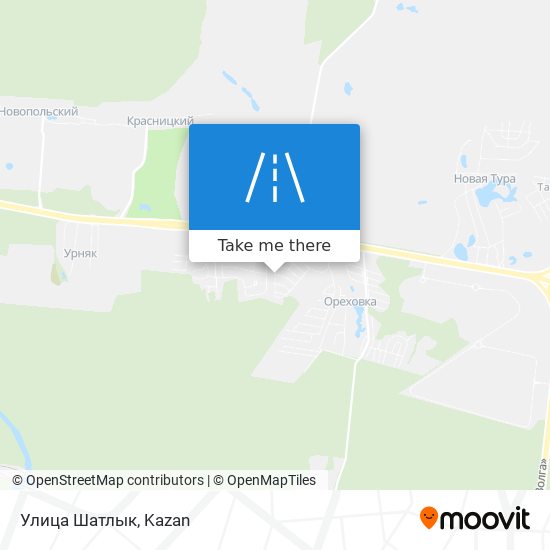 Улица Шатлык map