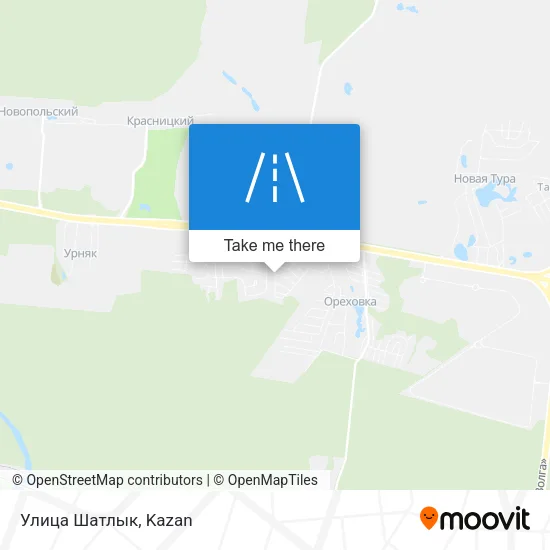 Улица Шатлык map