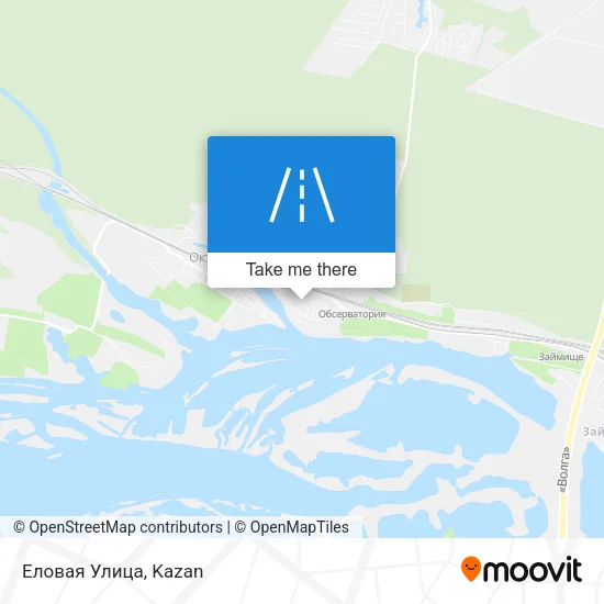 Еловая Улица map