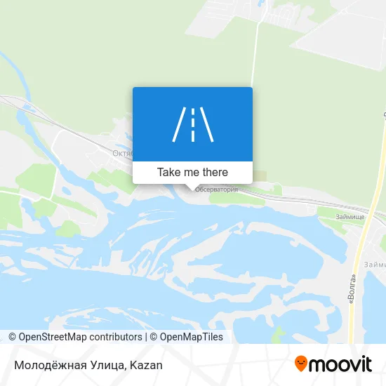 Молодёжная Улица map
