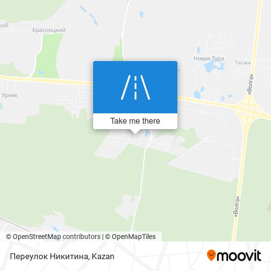 Переулок Никитина map