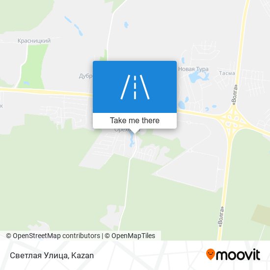 Светлая Улица map