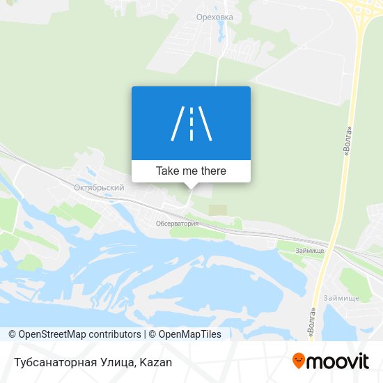 Тубсанаторная Улица map