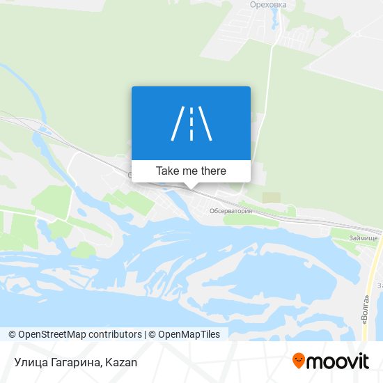 Улица Гагарина map