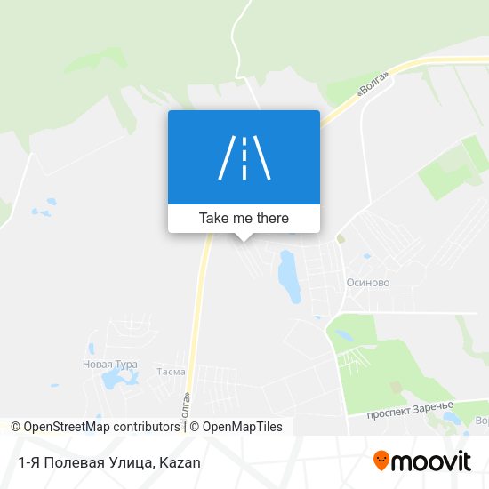 1-Я Полевая Улица map