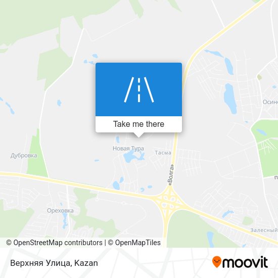 Верхняя Улица map