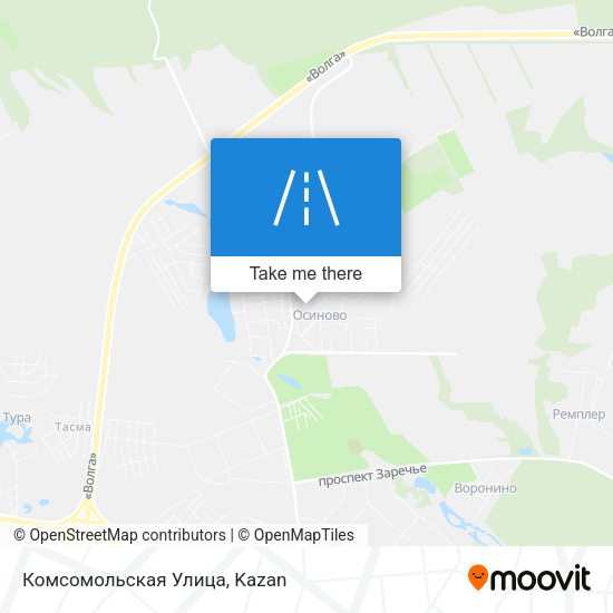 Комсомольская Улица map