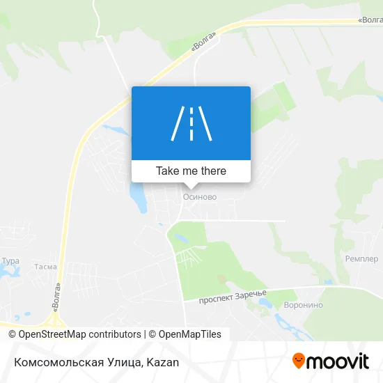 Комсомольская Улица map