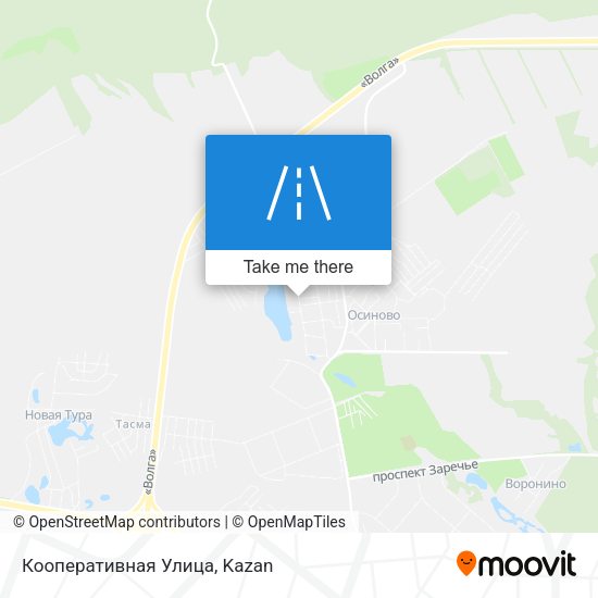 Кооперативная Улица map