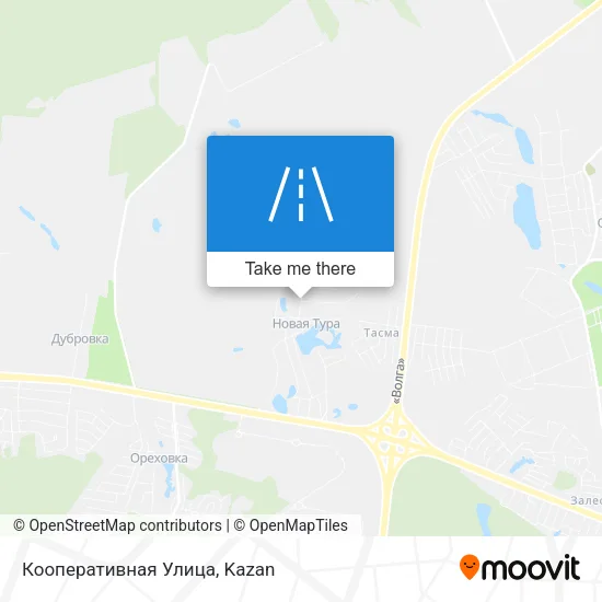 Кооперативная Улица map