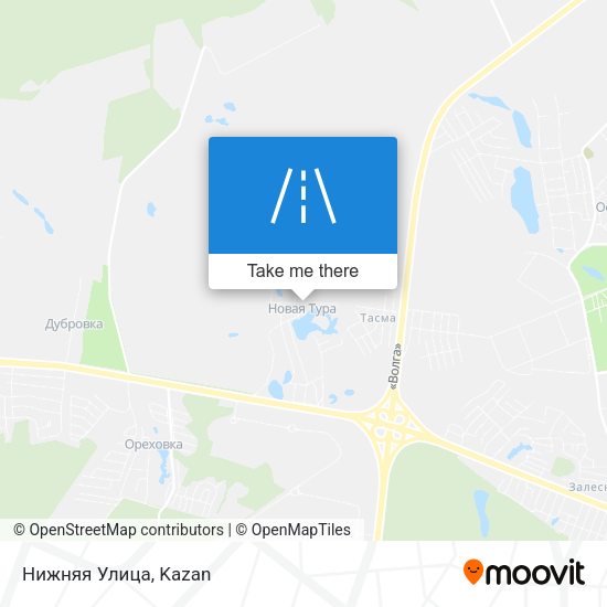 Нижняя Улица map