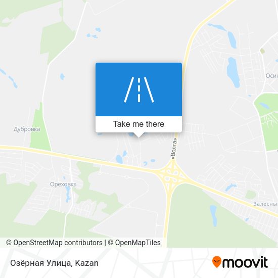 Озёрная Улица map