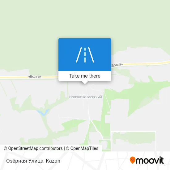 Озёрная Улица map