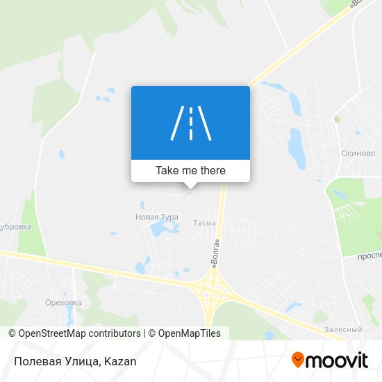 Полевая Улица map