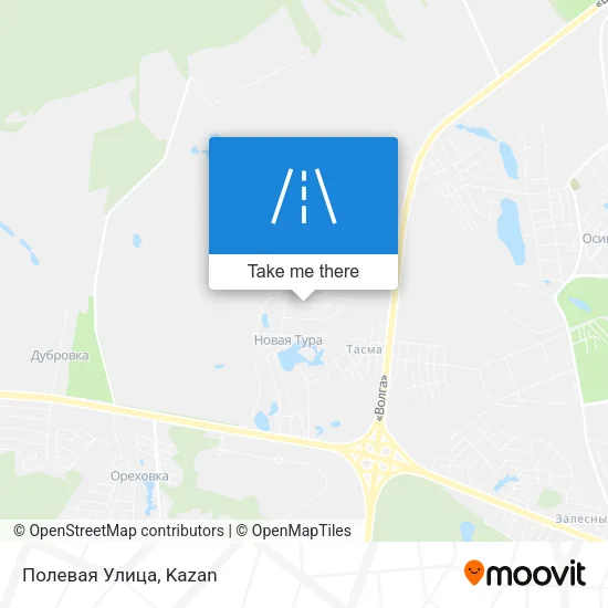 Полевая Улица map