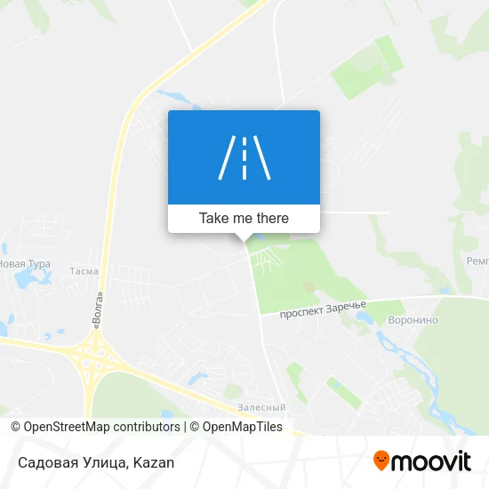 Садовая Улица map