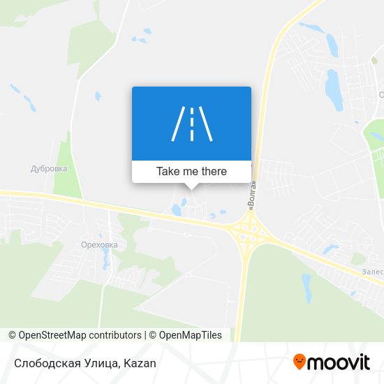 Слободская Улица map