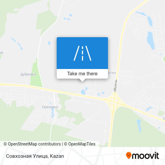 Совхозная Улица map