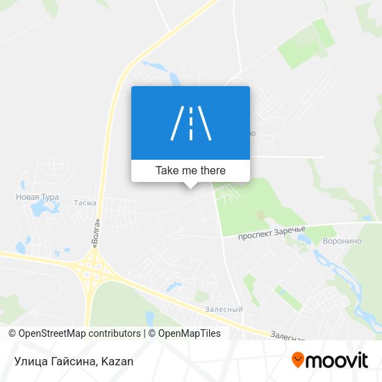 Улица Гайсина map